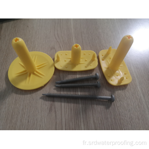 PVC TPO Roof Hardware Laveuses en métal et vis